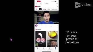 IOS How to get no name on youtube [upl. by Ardnod]