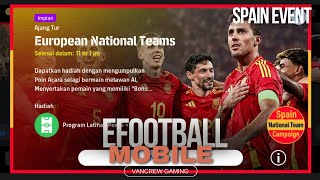 European national team efootball efootballmobile [upl. by Leilamag]