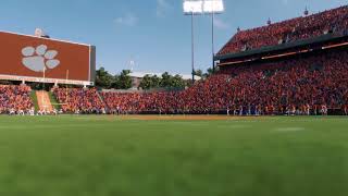 EA Sports College Football 25 Clemson Football Memorial Stadium Spin Around [upl. by Thurmann822]