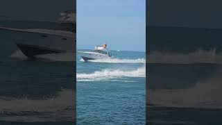 Boat Cruising into the Jetty Venice Florida BoatingLife WaterAdventure FloridaJetty [upl. by Savil]