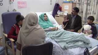 Malala Yousufzai reunited with family at QEHB [upl. by Hardner554]