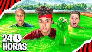 FIZ A MAIOR PISCINA DE SLIME DO MUNDO Bati o record [upl. by Itida]