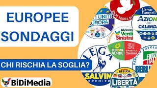 Sondaggi Europee le percentuali dei partiti Chi rischia la soglia [upl. by Uliram]