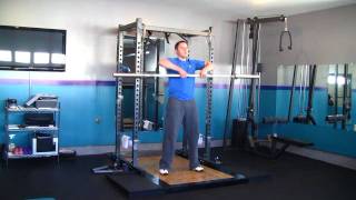 Barbell High Pull and Upright Row Tutorialmpg [upl. by Weld]