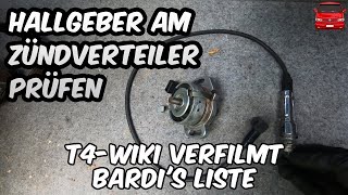 Diagnose vom Zündverteiler mit Hallgeber beim VW T4  T4WikiVerfilmt  Bardis Liste [upl. by Salomo]