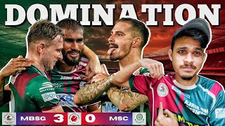 Mohun Bagan Domination Against Mohammedan SC 30 Match Review  TFH [upl. by Narhet656]