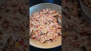 Salade de riz provençale délicieuse en été 👌la recette sur ma chaîne YouTube 🥰 [upl. by Lundgren]