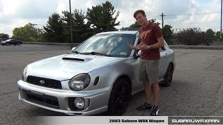 Review 2003 Subaru WRX Wagon [upl. by Lesab]