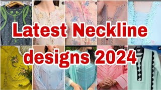 Latest Neckline designs 2024 Galy k Designs Necklinedesign [upl. by Burnley]