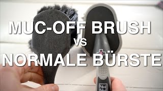 Hidden Facts Muc Off Premium Brush vs quotNormale Bürstequot [upl. by Nicholas]