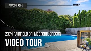 2374 Fairfield Drive Medford Oregon Video Tour [upl. by Enyrat]