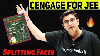 Cengage For Jee Maths Splitting Facts 🔥💯  SACHIN SIR 🤯 Sachin Sir Motivation  PhysicsWallah [upl. by Hcaz]