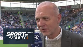 quotÜberragendquot – DFBPräsident Neuendorf gratuliert dem 1 FC Magdeburg  Sport im Osten  MDR [upl. by Rudolph]