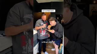 Mike Majlak’s 1010 burger HONEST review 😬 mikemajlak loganpaul impaulsive impaulsivepodcast [upl. by Aeneus]