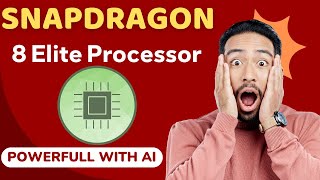 snapdragon 8 elite processor Lunch ⛮  snapdragons processor  powerful with ai [upl. by Viccora]