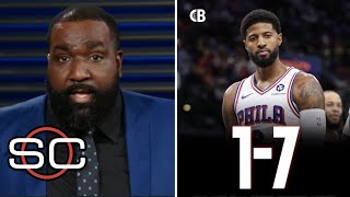 76ers are TRASH The worst in NBA  ESPN reacts to Philly now being 17 after loss to Lakers 116106 [upl. by Llebana]