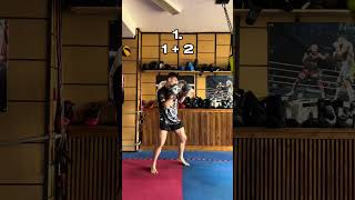 Spinning backfist setup🥊 [upl. by Ellenuahs]