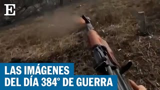 Un soldado de Ucrania graba en primera persona un combate en Bajmut  EL PAÍS [upl. by Hilliary560]