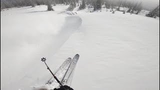 October Powder Skiing in Colorado [upl. by Namlas]