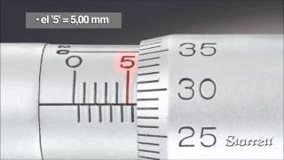 ¿Como leer el micrómetro en milímetros [upl. by Conlan]