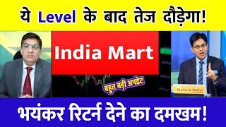 Indiamart share latest news today🔥  indiamart share analysis  indiamart share target [upl. by Urata]