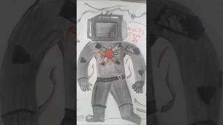 Titan tv man drawing skibiditoilet skibidi [upl. by Fenny867]