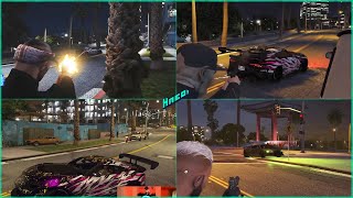 SBS Chang Gang amp Mandem Shootout Multi POVs  Nopixel 30 [upl. by Annoirb981]