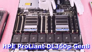 HPE ProLiant DL360p G8 Gen8 Memory Spec Overview amp Upgrade Tips  How to Configure the System [upl. by Kcirdderf]