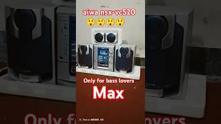 aiwa nsxvc520 viralvideo autosound audiosystem musiclovers soundauto speaker soundsystem [upl. by Novahs319]