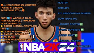 NBA2K20 TO 2K24 ROSTER DIRECT INSTALL NO NEED F1VM WORK A11 TO 14 [upl. by Abie763]