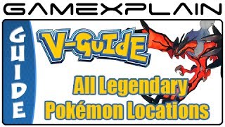 Pokémon X amp Y  All Legendary Pokémon Locations Guide amp Walkthrough [upl. by Bissell161]