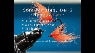 Fluebinding for nybegynnere  Steg 2 Klympen Sjøørretfluer med Eivind Berulfsen [upl. by Blaine]