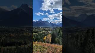 Color of fall Kananaskis Village AB travel [upl. by Barbe]