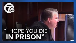 Angry judge erupts during sentencing of convicted murderer [upl. by Burgess581]