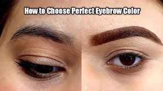 How to Choose Eyebrow Pencil Color Perfect EyeBrows Color [upl. by Birkle771]