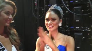 A message from Miss Universe 2015 Pia Alonzo Wurtzbach [upl. by Sutsuj]