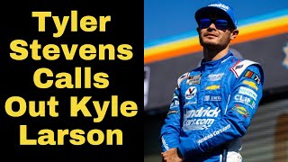 Tyler Stevens Calls Out Kyle Larson For Junking His Car At Wild West Shootout [upl. by Nadler446]