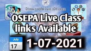 OSEPA CLASS  01072021  LIVE CLASS LINKS  How to get OSEPA LIVE CLASS LINKS [upl. by Krell695]