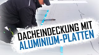 Dachdecker  Dacheindeckung mit PREFA Dachplatten aus Aluminium [upl. by Suzy]