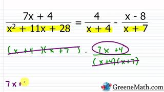 Solving Rational Equations [upl. by Apple]