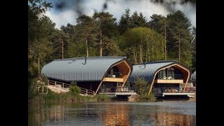 Take a look at the first lakeside lodges at Center Parcs Elveden Forest [upl. by Ynattib761]