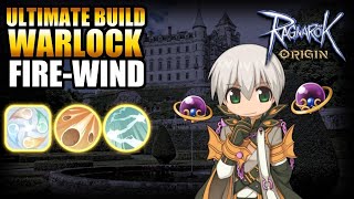 ULTIMATE BUILD WARLOCK FIRE WIND THIS IS SO OVERWHELMING  RAGNAROK ORIGIN [upl. by Decrem569]