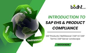 Introduction to SAP EHS amp Product Compliance  bodhtcom [upl. by Alban278]