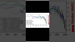 is concern that Atlantic Meridional Overturning Circulation AMOC slowing down could collapse [upl. by Notsla442]