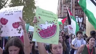 Torino corteo per la Palestina a Terra Madre [upl. by Balough]