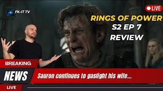 Lifetime Presents Saurons Wife A Tale Of Deception  Rings Of Power S2 Ep7 Review [upl. by Kingdon613]