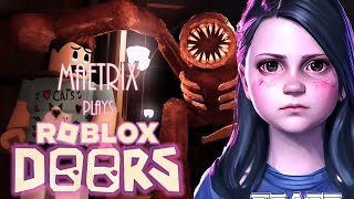 MaeTrix Plays Roblox  Doors [upl. by Bealle]