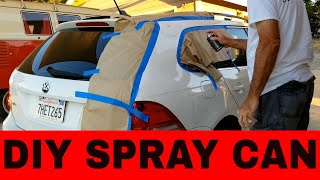 How to Paint Cars with Aerosol Spray Cans [upl. by Nerraw827]