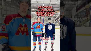 Crossbar Challenge hockey challenge challengevideo crossbar hockeyplayer stingpuck sports [upl. by Elfrieda863]