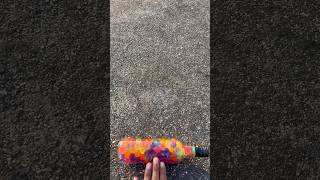 Colour full glass bottle breaking ❤️‍🔥 crushing crunchy soft thing asmrsounds shorts [upl. by Winton]